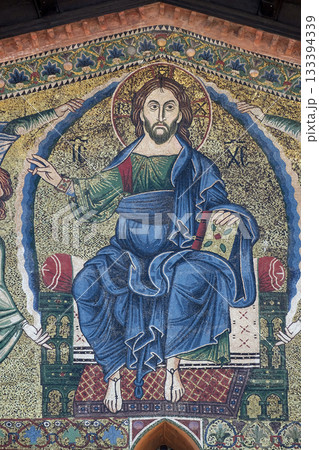 The Ascension of Christ the Saviour, The Romanesque Basilica of San Frediano, Lucca, Tuscany, Italy 133394339