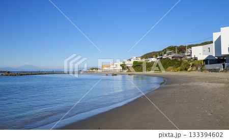 湘南三浦半島の白い街並み 湘南三浦半島の白い街並み 133394602