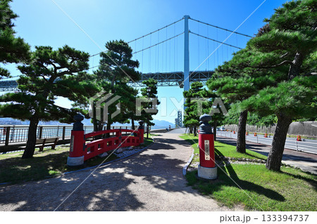 源平合戦　「安徳天皇」入水の地　壇ノ浦古戦場　(みもすそ川公園) 133394737