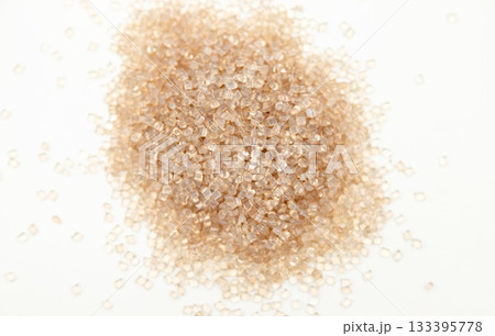 Amber-Tinted Plastic Pellets for Industrial Manufacturing 133395778