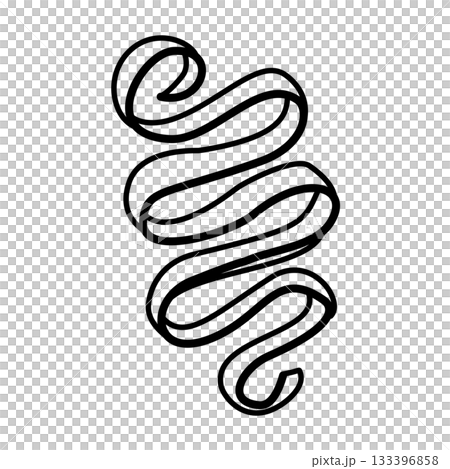 Candy cane swirl doodle whimsical holiday sweets illustration great for festive cards Christmas packaging winter decor and seasonal crafting Candy cane swirl doodle whimsical holiday sweets illustration great for festive cards Christmas packaging winter decor and seasonal crafting 133396858