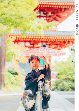 七五三　男の子 133397034