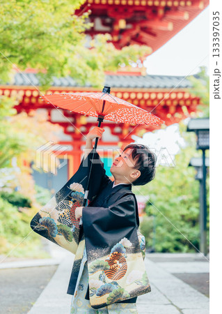 七五三　男の子 133397035