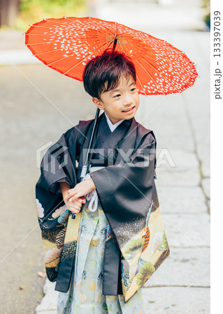 七五三　男の子 133397039