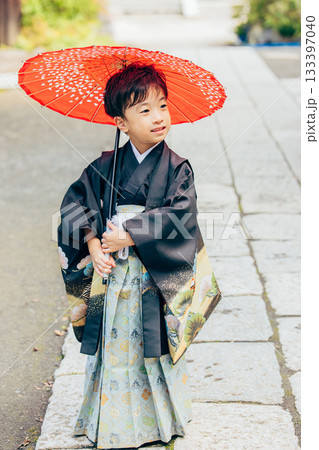 七五三　男の子 133397040