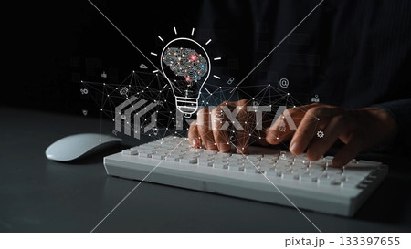 AI Innovation and Neural Network Technology Concept Marrow AI Innovation and Neural Network Technology Concept Marrow 133397655