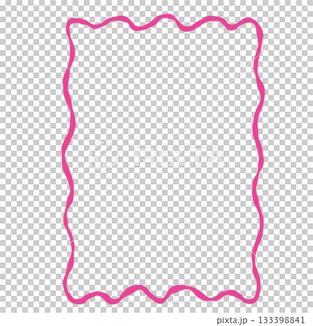 Hand drawn wavy rectangle frame border with soft organic lines ideal for Christmas cards festive journaling notes holiday lists planners and cozy pages Hand drawn wavy rectangle frame border with soft organic lines ideal for Christmas cards festive journaling notes holiday lists planners and cozy pages 133398841