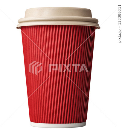 Takeaway coffee cup 133399311