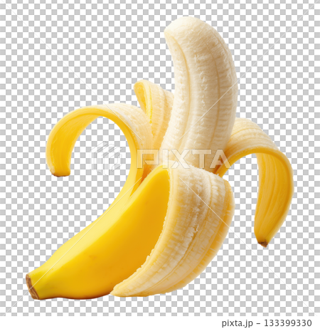 Fresh Peeled Yellow Banana Fresh Peeled Yellow Banana 133399330