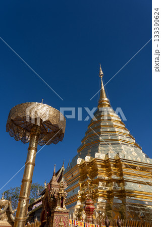 タイのチェンマイのドイステープ寺院 タイのチェンマイのドイステープ寺院 133399624