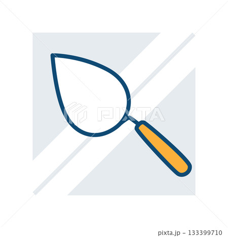 The Essential Trowel icon, perfect for all your Gardening and Landscaping Projects and needs 133399710