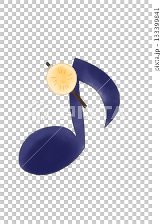 おでんの付いた音符 133399841