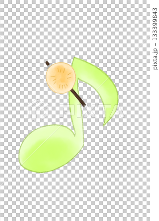 Musical note with oden Musical note with oden 133399843