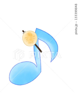 おでんの付いた音符 133399848
