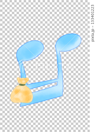 おでんの付いた音符 133401223