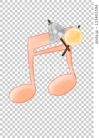 おでんの付いた音符 おでんの付いた音符 133401394