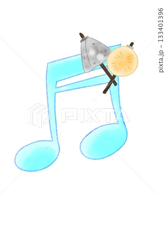 おでんの付いた音符 133401396