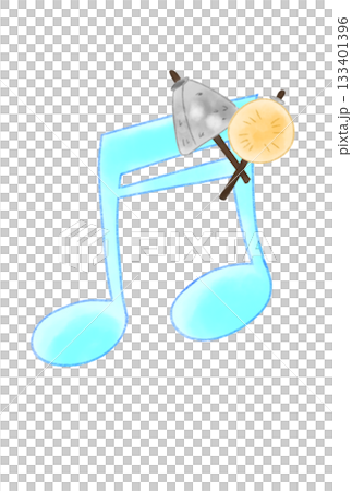 おでんの付いた音符 133401396