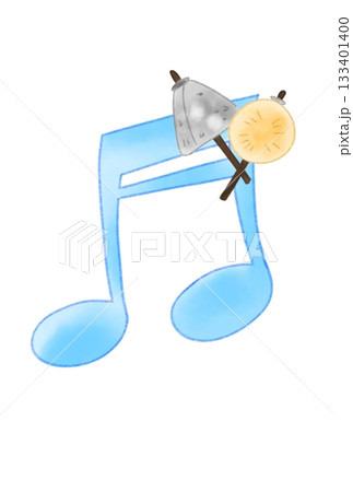 おでんの付いた音符 おでんの付いた音符 133401400