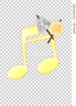 おでんの付いた音符 おでんの付いた音符 133401402