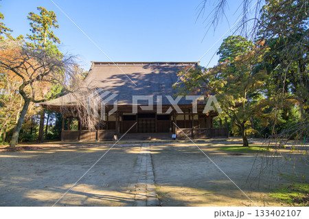 朝の飯高寺講堂 飯高檀林跡 千葉県 朝の飯高寺講堂 飯高檀林跡 千葉県 133402107