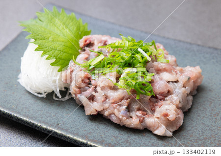 美味しいムロアジ刺し身 133402119