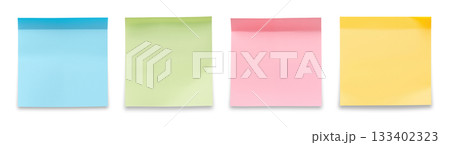 Colorful Sticky Notes Set Colorful Sticky Notes Set 133402323