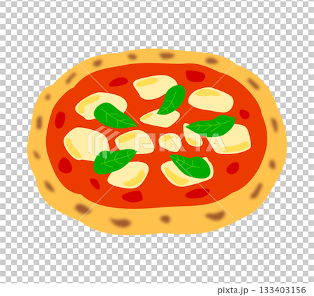 ピザ　マルゲリータ 133403156