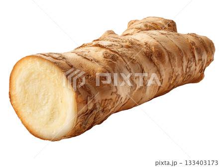 Fresh Ginger Root Sliced 133403173