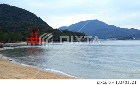 厳島神社　大鳥居 133403521