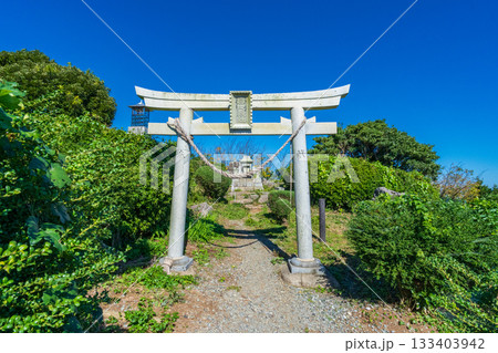 山口県長門市　千畳敷にある宮地嶽神社 133403942