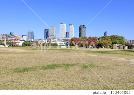 名古屋市、秋の米野公園 名古屋市、秋の米野公園 133405093