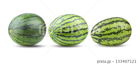 watermelon isolated on white background (Image from camera) watermelon isolated on white background (Image from camera) 133407121