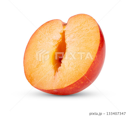 cherry plums isolated on white background cherry plums isolated on white background 133407347