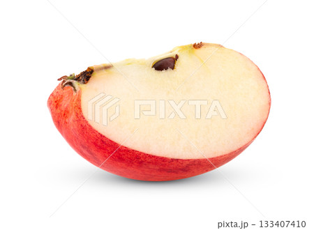 red apple isolated on white background red apple isolated on white background 133407410