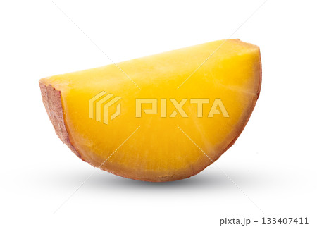 yam potato isolated on white background 133407411