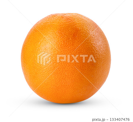 grapefruit isolated on white background grapefruit isolated on white background 133407476