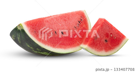 watermelon isolated on white background 133407708