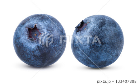 Fresh blueberry isolated on white background Fresh blueberry isolated on white background 133407888