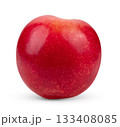 cherry plums isolated on white background 133408085
