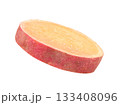 yam potato isolated on white background 133408096
