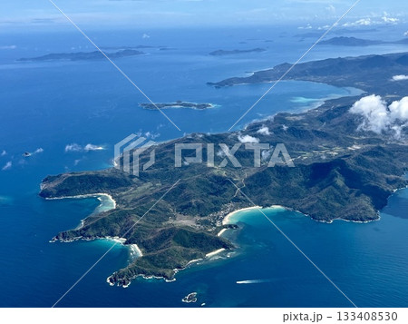 フィリピン「最後の秘境」と呼ばれるエルニド上空 133408530