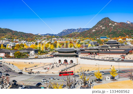 秋のソウル 景福宮(キョンボックン) 秋のソウル 景福宮(キョンボックン) 133408562