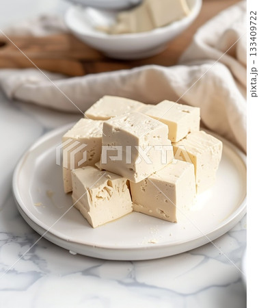 豆腐 ブロック 自然光 豆腐 ブロック 自然光 133409722