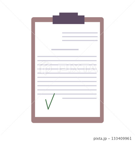 Opened notepad sheet Opened notepad sheet 133409961