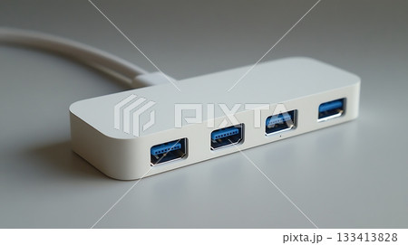 USB Hub Cable for Multiple Devices with High-Speed Ports 133413828