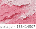 Textured pink and white background, ideal for creative designs and artistic projects. 133414507