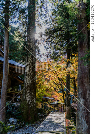 秋の両界山横蔵寺境内の景色 秋の両界山横蔵寺境内の景色 133416270