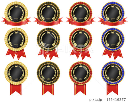 リボンと月桂樹のメダル 133416277