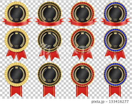 リボンと月桂樹のメダル 133416277